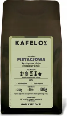 Produktbild von KAFELOV | Kaffeebohnen PISTAZIE 1000G - Aromatisch - 100% Arabica - Perfekt für French Press