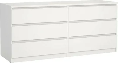 Produktbild von Kommode Abacadabra, Wohnzimmerbuffet, Wohnzimmer-Sideboard, Moderne Küchen-Speisekammer, 154x50 h70 cm, Weiß