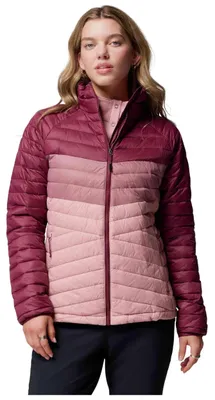Produktbild von Jacke Columbia Chaqueta Columbia Powder Pass rosa granate mujer für Damen