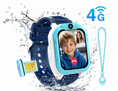 Produktbild von Blackview Z40 PRO Kinder Smartwatch Tap-to-Friends Funktion, Schrittzählung, GPS+WLAN+LBS, 1.85 ", 850mAh, SOS Taste, 4G, Schulmodus ohne Spiele, IP68