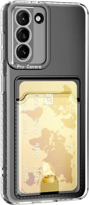Produktbild von INF Transparente Schutzhülle mit Kartenhalter für Samsung Samsung Galaxy S24 Plus