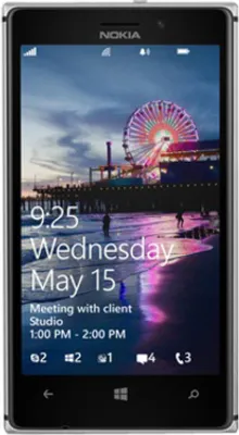 Produktbild von Nokia 925 Lumia, 11,43 cm (4.5"), 1280 x 768 Pixel, AMOLED, 1,5 GHz, Qualcomm, S4