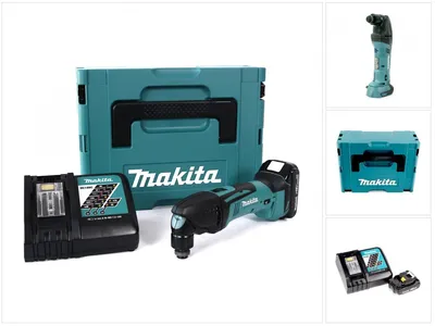 Produktbild von Makita DTM 50 RA1J Akku Multitool Oszillierer 18 V + 1x Akku 2,0 Ah + Ladegerät + Makpac
