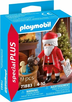 Produktbild von PLAYMOBIL 71883 Weihnachtsmann Nikolaus mit Wunschzettel Spielzeug Sack