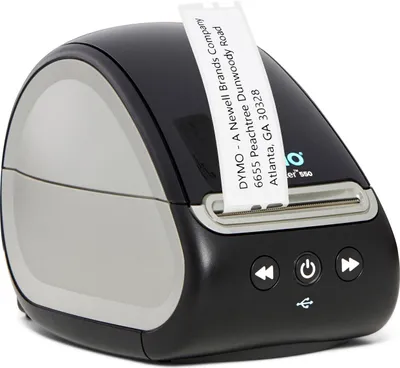 Produktbild von DYMO Etikettendrucker LabelWriter 550 Turbo | Etikettendrucker mit Hochgeschwindigkeits-Thermodirektdruck | automatische Etikettenerkennung | druckt Versandetiketten und mehr | EU-Stecker