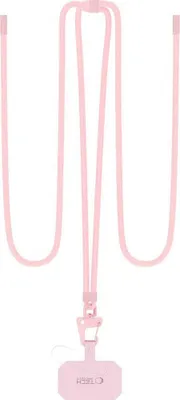 Produktbild von Tech-Protect C5S Rope Crossbody Strap Baby Pink