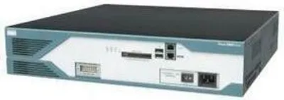 Produktbild von Cisco 2821, 10, 100, 1000 Mbit/Sek, 10/100/1000Base-T(X), Ethernet (RJ-45), IOS, 128-bit AES, 192-bit AES, 256-bit AES, 3DES, DES, 2U