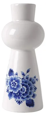Obrázok produktu pre Heinen Delfts Blauw – Držiak na sviečky, tvar gule, motív kvetov – 15 cm
