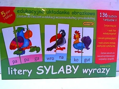 Image de Lettres, syllabes, mots - set éducatif 06076