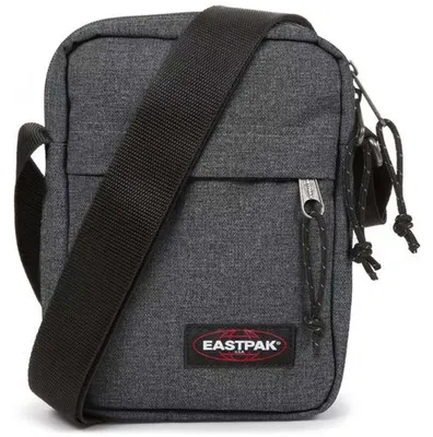 Zdjęcie produktu dla Eastpak EK04577H, Torba na ramię, Zamek błyskawiczny, Kieszeń tylna, Kieszeń przednia, Kieszeń na dokumenty, Kieszeń na zamek, Dorosły, Czarny, Szary
