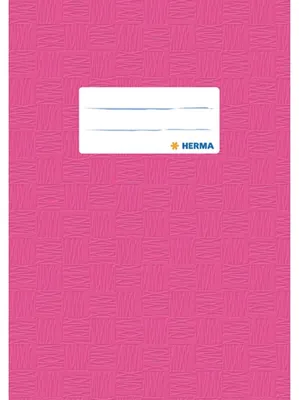 Produktbild von HERMA 7432 2500x Heftschoner PP A5 gedeckt/pink