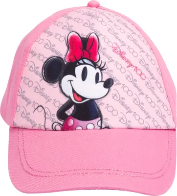 Produktbild von Disney Minnie Mouse Kappe für Mädchen - Kinder Cap Basecap Baseballkappe verstellbar Rosa