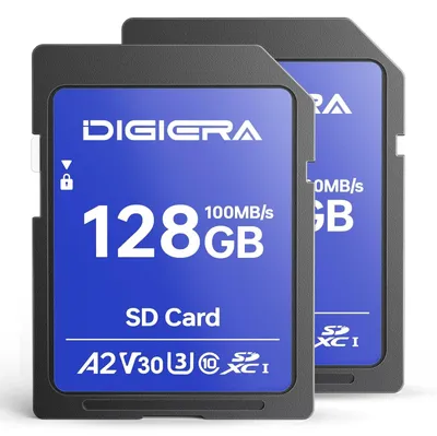 Obrázok produktu pre Elzusha – 128 GB SDXC pamäťová karta s vysokou rýchlosťou