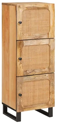 Image de Haut Armoire Marron 90 x 33 x 75 cm Bois de mangue massif