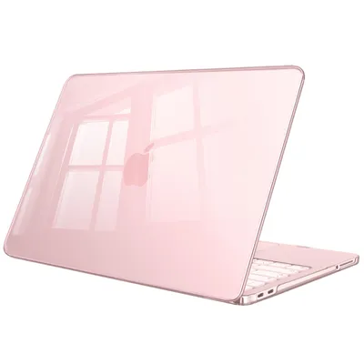 Produktbild von Fintie Hülle Kompatibel mit MacBook Neo 13 Zoll A3404 mit A18 Pro Chip 2026, Ultradünne Hartschale Schutzhülle Snap Cover Kompatibel mit MacBook Neo 13, Rosa