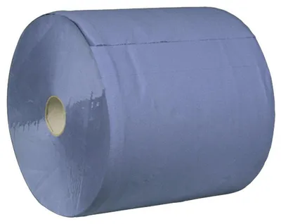 Produktbild von Werkstattrolle, 3-lagig, 35,7 cm x 345 m, Blau | Karton (1 Packung)
