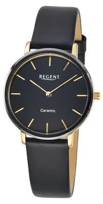 Immagine prodotto di Orologio da polso da donna Regent F-1586, cassa in acciaio inossidabile e Vetroceramica, diametro 34 mm