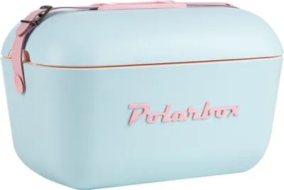Produktbild von Polarbox Cool Box s popruhem přes rameno - Světle modrý - 20 litrů