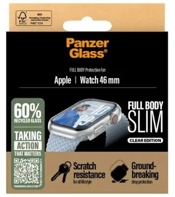 Produktbild von Displayschutzfolie Snappie Full Body Slim Transparent Apple Watch 10 46mm