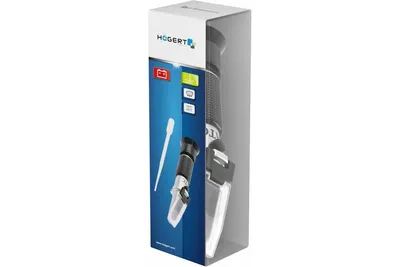 Produktbild von Hogert Technik Frostschutz- / Batteriesäureprüfgerät (Refraktometer) HT8G419