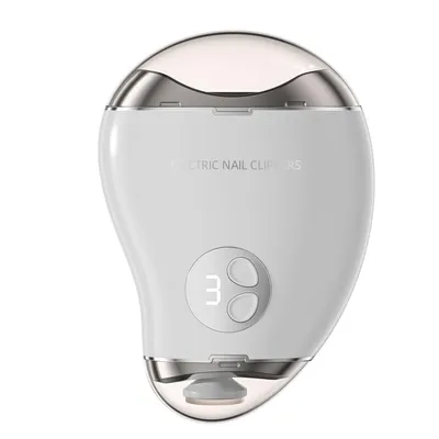 Produktbild von Elektrischer Nagelknipser,2 in 1 Automatisch Schneidend und Schleifend,3 Geschwindigkeiten Nagelschneider mit LED Licht fš¹r Babys Erwachsene