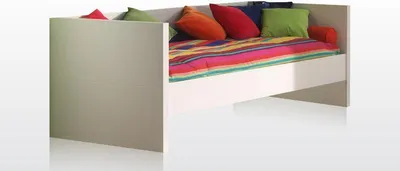 Image de Vipack lit à deux niveaux Lara, blanc