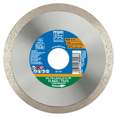 Produktbild von PFERD 68000011, 2,22 cm, 1,6 mm, 13300 RPM, Deutschland, 122 g, 145 mm