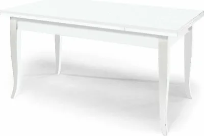 Immagine prodotto di Milani Home - Tavolo Da Pranzo Allungabile Bianco Cm 80x140/180/220 Per Interno Sala Da Pranzo Arte Povera - Bianco