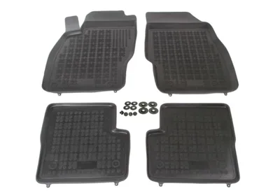 Produktbild von REZAW PLAST Fußmatten Set Gummi für OPEL Corsa D Schrägheck (S07) Vorne+Hinten