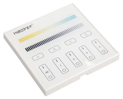 Obrázek produktu pro Milight MiBoxer DP2S Dali DT8 Controller nástěnný panel 4 kanály CCT / TunabhleWhite