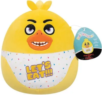 Obrázek produktu pro Squishmallows FNAF Měkká plyšová hračka 20 cm Chica – SQFN00017