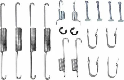 Produktbild von METZGER Zubehörsatz Bremsbacken 105-0636 Hinten für KIA RIO Kombi (DC)