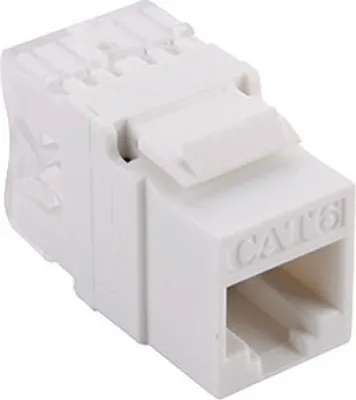Produktbild von CAT6 UTP Keystone Netzwerkstecker - LSA