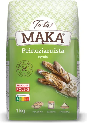 Produktbild von Roggenvollkornmehl 1kg - Tota