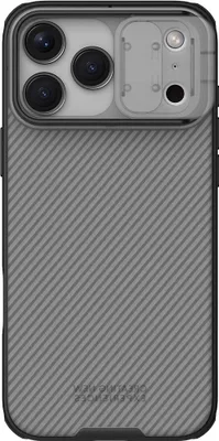 Produktbild von Handyhlle fr iPhone 17 Pro Max, Nillkin CamShield Pro, Durchscheinend-Schwarz