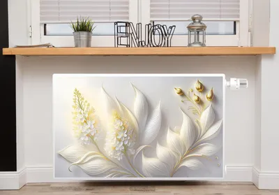 Zdjęcie produktu dla Osłona na grzejnik Maskownica Mata magnetyczna na kaloryfer Glamour 60x100