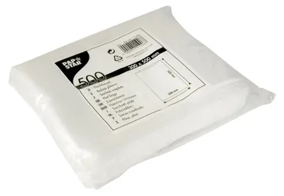 Zdjęcie produktu dla Papstar Flachbeutel 50x30cm transparent 500 Stück 11906
