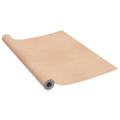 Image de vidaXL Film autocollant pour meubles Chêne clair 500x90 cm PVC