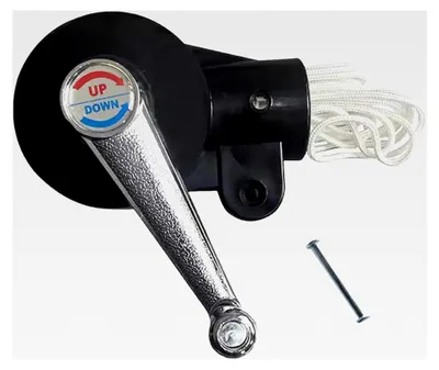 Produktbild von Ersatzkurbel für Markisen - Handkurbel mit Zugseil für Sonnenschirme