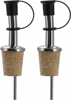 Produktbild von Westmark 2 Ausgießer »Inox Standard«, Naturkork, Schlaufenkäppchen, 45302280