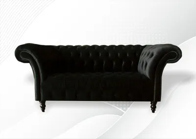 Zdjęcie produktu dla Chesterfield Zweisitzer Sofa 2 Sitzer Klassische Couchen Sofas Polster