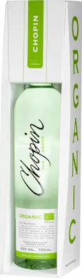 Produktbild von Wodka Chopin Rye Organic 0,7L im Karton | Vodka |700 ml | 40% Alkohol | Destylarnia Chopin | Geschenkidee | 18+