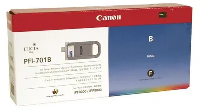 Obrázok produktu pre Canon PFI-701B, Modrá, Atrament na pigmentovej báze, 1 kusov