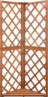 Obrázek produktu pro vidaXL Rohová mříž 50x50x145 cm z masivního jedlového dřeva