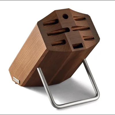 Image de Wüsthof Messerblock | 8 Steckplätze | Thermobuche mit Edelstahl