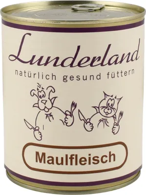 Image de Lunderland Dose Maulfleisch 800gx12