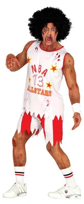 Produktbild von Zombie Basketballspieler für Herren Gr. M - L, Größe:M