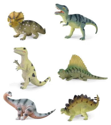 Zdjęcie produktu dla Dinozaury, 6 gatunków, 20-23 cm
