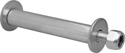 Produktbild von WAGNER Achsmaterial komplett Set - Ø 20 x 100 mm, für alle Räder mit Achsloch 20 mm, Stahl verzinkt - 13044000