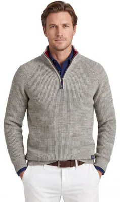 Produktbild von New Zealand Pullover grün Baumwolle